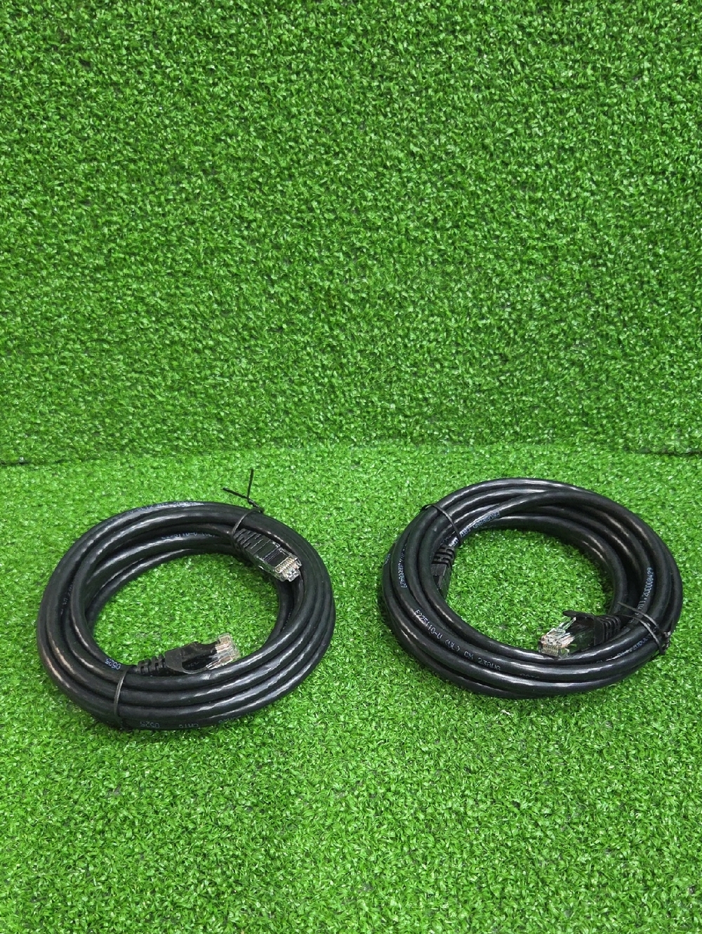 CAT6 UTP23-45-BL12 Ethernet Cable Black (2-Pack)